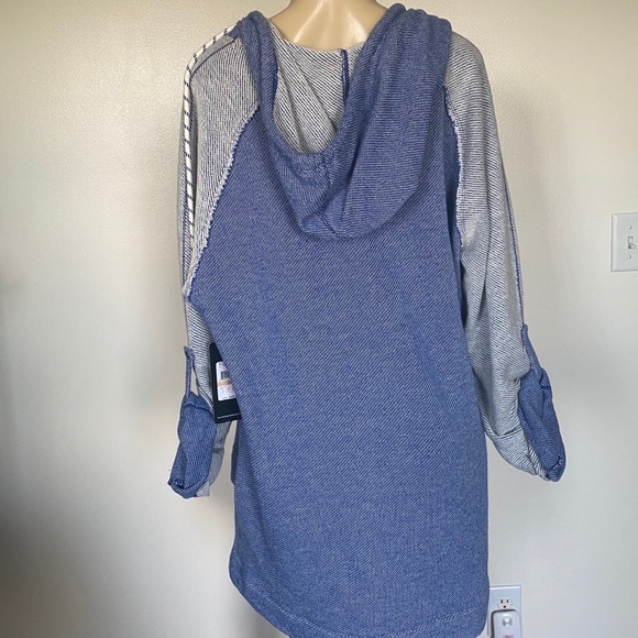 Marc New York Colorblock Hooded Pocket Sweater - Picture 3 of 16